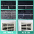 3 Styles Air Conditioner Condenser Fin Cleaning Brush, Premium Stainless Steel Fin Comb, Refrigerator Coil Cleaning Whisk Brush and Multifunction ...