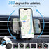 Phone Holders for Your Car vent ? with Newest Metal Hook Clip? car phone holder Cradle Fit for and All Smartphones (black)...