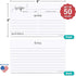 321Done Small Recipe Cards (Set of 50) 3x5 From the Kitchen Of, Black and White Minimalist, Modern Contemporary - Double-Sided for Weddings, Brida...
