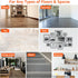 ZONGOOL 24 PCS Rug Tape, Reusable Washable Grippers for Rugs, Double Sided Non-Slip Rug Pads for Hardwood Floors, Rug Stoppers to Prevent Sliding,...