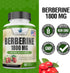 Berberine 1800mg Per Serving, Berberine Supplement, Berberine HCL, Berberine Pills, Berberine Capsules, Cardiovascular & Heart Health, Immune Supp...
