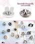 40 Pcs Women Shirt Brooch Pins, Mini Cover Up Enamel Safety Lapel Pins Buttons Sweater Shawl Clips for Women Clothing Dress Supplies (20 Style)...