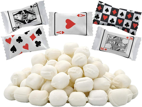 Fruidles Card Games Buttermints, Mint Candies, After Dinner Mints, Butter Mint Candy, Fat-Free, Kosher Certified, Individually Wrapped (55 Pieces)...