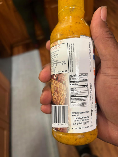 Detroit Seafood Express Garlic butter Sauce...