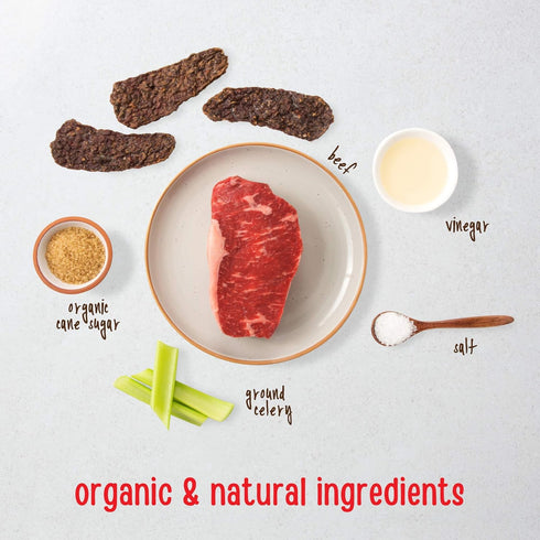 Full Moon Beef Jerky Healthy All Natural Dog Treats Human Grade Made in USA Grain Free 11 oz...