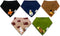 Brown Baby Bandana Bibs For Boys 5-Pack 100% Organic Cotton Drooling Teething Newborn 0-6 months Infant 6-18 months Toddler 18-36 months...