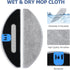 6 Pack Replacement Mop Pads for irobot Roomba Combo i5 & j5 Series i5+ j5+ Robot Vacuum Cleaner Mop Pads Combo Microfiber Cleaning Pads, Replaceme...