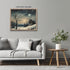Posterizer 1 pcs-old farm house in snowy winter nature-in oil painting style-12-Landscape & Nature Art-GIft for Men Women Teens-Dining Room Decor-...
