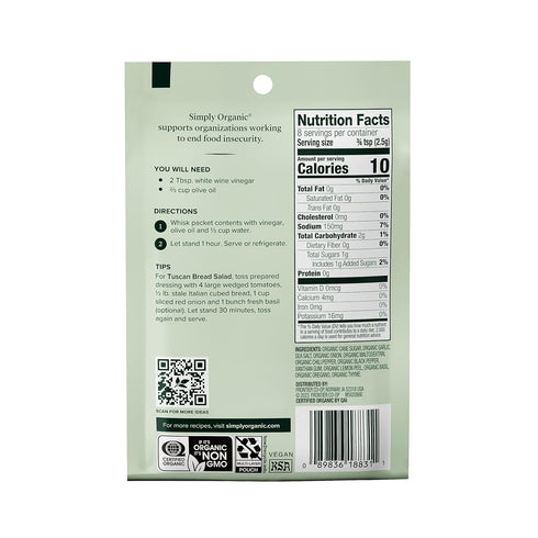 Simply Organic Italian, Certified Organic, Gluten-Free | 0.7 oz | Pack of 3...