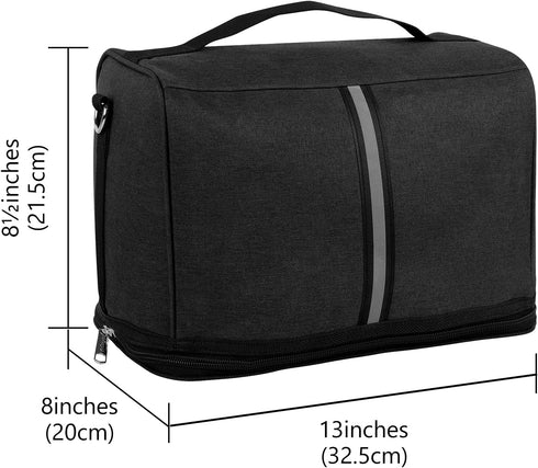 Toaster Portable Storage Bag Compatible with Most 2-slice Toasters, Toaster Portable Storage Bag with zipper for Most 2-slice Toasters and Extra A...