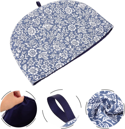 Healvian Tea Warmer Tea Cozy Teapot Cover Decorative Teapot Protector Teapot Warmer Insulation Tea Cozy Floral Cotton Polyester Wadding Cover Tea ...