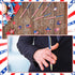 48 Pcs Independence Day Metal Ballpoint Pens American Flag Keychain Set Gold Retractable School Pens USA Flag Key Chains Office Patriotic 4th of J...