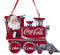 Kurt S. Adler Coca Cola Santa Train resin and paint or mica Christmas Tree Ornament CC2183...