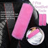 Cute Fluffy Steering Wheel Cover Set, Warm Soft Fur Fuzzy Steering Wheel Covers for Women/Girls,Universal 15 Inch 1 Set 8 Pcs Furry Car Accessorie...