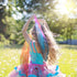 Novelty Place 12 Pcs Dance and Juggling Scarves - Gradient Colors Silk Square Scarf with Hemmed Edges - Easy Clean Ideal Performance Props Accesso...