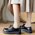 Women Cute Ruffle Frilly Turn Cuff Ankle Socks Scalloped Pointelle Solid Casual Crew Socks 4 Pairs...
