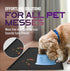 Dog Food Mat - Raised Edges Cat Food Mat Prevent Spills – 100% Waterproof Dog Mat for Food and Water Protect Floors - Easy Clean Dog Bowl Mats for...