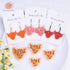 Puocaon Highland Cow Clay Cutters - 4 Pcs Clay Cutters for Polymer Clay Jewelry Making, Original Polymer Clay Jewelry Cutters, Animal Clay Earring...