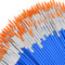 anezus 100Pcs Paint Brushes Bulk Small, for Kids Fine Set Detail Classroom Model Canvas Face Nail Art Acrylic Watercolor Craft Supplies, Blue...