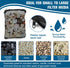 10Pcs Media Bags for Aquarium Fine Mesh Bag Aquarium Filter Media Bags with Plastic Zipper Suitable for Activated Carbon, Filter Stones, Ceramic R...
