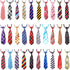 Segarty 30 PCS Dog Neckties, Adjustable Dog Ties Dog Neck Ties and Bows for Medium Large Dog Festival Formal Bulk Pet Bowties Collar Grooming Dogs...