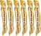 Natural Miswak, All Natural Traditional Tooth Brush for Oral Health, Hygiene, Fresh Breath, Light Weight, Vacuum Sealed (Pack of 6)...