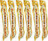 Natural Miswak, All Natural Traditional Tooth Brush for Oral Health, Hygiene, Fresh Breath, Light Weight, Vacuum Sealed (Pack of 6)...