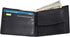 Leatherboss Leather Boys Slim Compact Flap Id Coin Pocket Bifold Wallet with debit credit card holder, Black...
