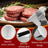 Kaudun Burger Press with Anti-Scald Handle, 5.5 in Stainless Steel Burger Smasher, Round Hamburger Press, Non-Stick, Griddle Accessories Kit for H...