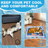 Pet cooling mat, Summer Soft Pet Cooling Inflatable Water Play Mat 20 * 26 inch, Dog Bed Suitable for Small Dogs, Guinea Pigs, Cats, Rabbits Cooli...
