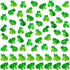 120PCS Mini Resin Frogs Green Frogs Figurines Miniature Animals Garden Decor for Model Fairy Garden Miniature Moss Landscape Display, DIY Terrariu...