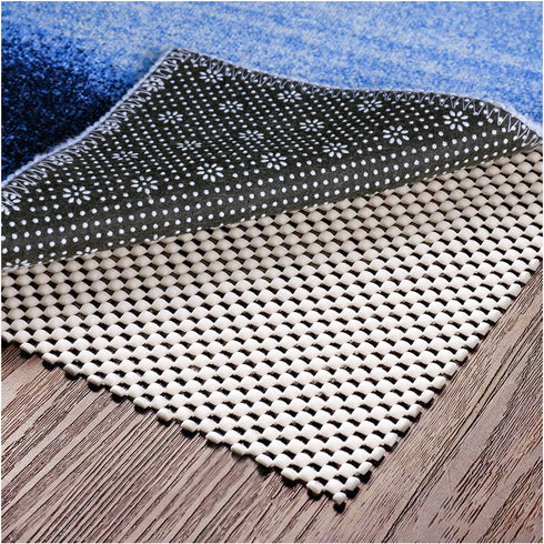 Non Slip Area Rug Pad Gripper - 2x6 Strong Grip Carpet pad for Area Rugs and Hardwood Floors, Provides Protection and Cushion...