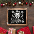 80 Pcs 5 x 5 Inch Christmas Stencils for Painting on Wood, Reusable Merry Christmas Ornament Stencils Snowflakes Holiday Stencils DIY Craft Templa...