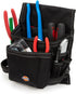 Dickies 8-Pocket Canvas Tool and Utility Pouch for Work Belts, Fastener Pocket, Hammer Loops, 2-inch Belt Loop, Black...