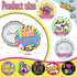 Yaomiao 80's Party Buttons 80s Accessories for Women 80s Pins for Jackets Buttons Pins for Backpacks 80s Clothes 80s Decorations (36 Pcs)...