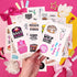 100Pcs Baking Stickers Funny, Bakery Stickers for Water Bottles - Baking Laptop Decals, Baking Party Favors for Kids Birthday Party, Bakery Themed...