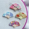 4 Pieces Fan Needle Minders, Magnetic Needle Nanny, Cross Stitch Embroidery Needlework Accessories...