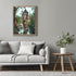 Posterizer 1 pcs-rustic village scene-girl with her ducks 2-Landscape & Nature Art-Art for Animal Lovers-Gift for Art Lovers- unframed wall art...