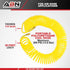 ABN Recoil Hose, 1/4in x 50ft – Portable Polyurethane Coil Hose for Air Compressor, Nailer, Sprayer, Staple Gun...