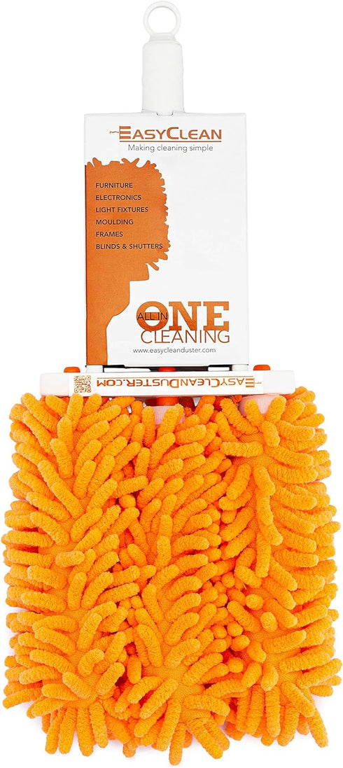 EasyClean Microfiber Duster for Blinds - Multi-Surface Microfiber Dusters for Cleaning - Blind Cleaner Duster Tool - Baseboard Cleaner Tool with H...