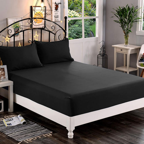 Elegant Comfort 1500 Premium Hotel Quality 1-Piece Fitted Sheet, Softest Quality Microfiber - Deep Pocket up to 16 inch, Wrinkle and Fade Resistan...