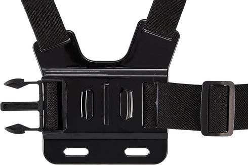 Amazon Basics Adjustable Chest Mount Harness For GoPro Camera (Compatible with GoPro Hero Series), Black...