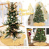 Gold Tree Skirts Christmas Tree Skirt Sequence Christmas Tree Skirts Round 36inch Sequin Tree Skirts Personalized Xmas Decor Home Decor Skirts...