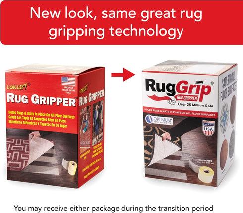 Rug Gripper Tape for Area Rugs and Runners (6" x25ft)...