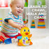 Baby Musical Duck Toy, Dancing Walking Yellow Duck - Interactive Action Learning Educational Flapping Light up Dancing Duck with Music...