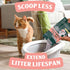 Sprinkle & Sweep Litter Box Deodorizer - Cat Litter Deodorizer Non Toxic and Safe for Kittens - Litter Deodorizer Instantly Eliminates Foul Litter...