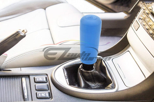 Blue Shift Knob Stick Frosted Matte Crystal Bubble Long Throw Gear Shifter 20cm...