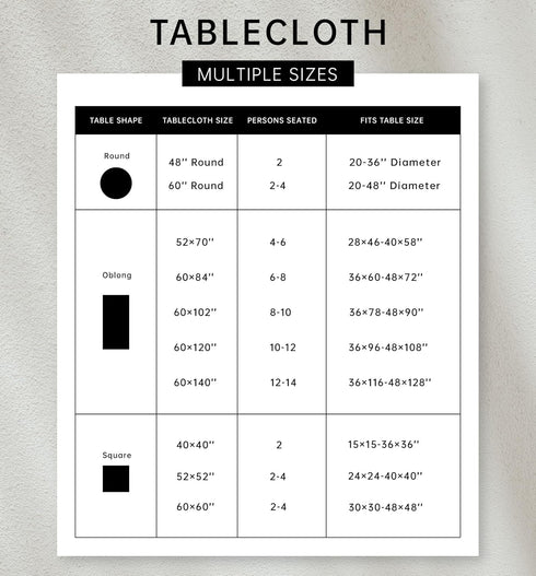Pastoral Round Tablecloth - 60 Inch Dia. - Linen Fabric Table Cloth - Washable Table Cover with Dust-Proof Wrinkle Resistant for Restaurant, Picni...