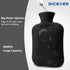 Hot Water Bottle with Soft Cover, 2L Hot Water Bag for Menstrual Cramps, Neck and Shoulder Pain Relief, Hot and Cold Therapies, Hand Feet Warmer, ...