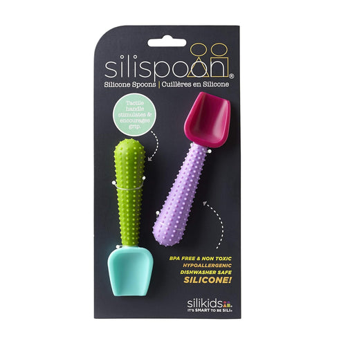 GoSili Silicone Spoon Set, Nontoxic and Dishwasher Safe, 2 Count...